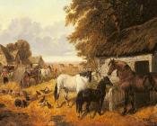 Bringing in the Hay - 约翰·弗雷德里克·赫尔林